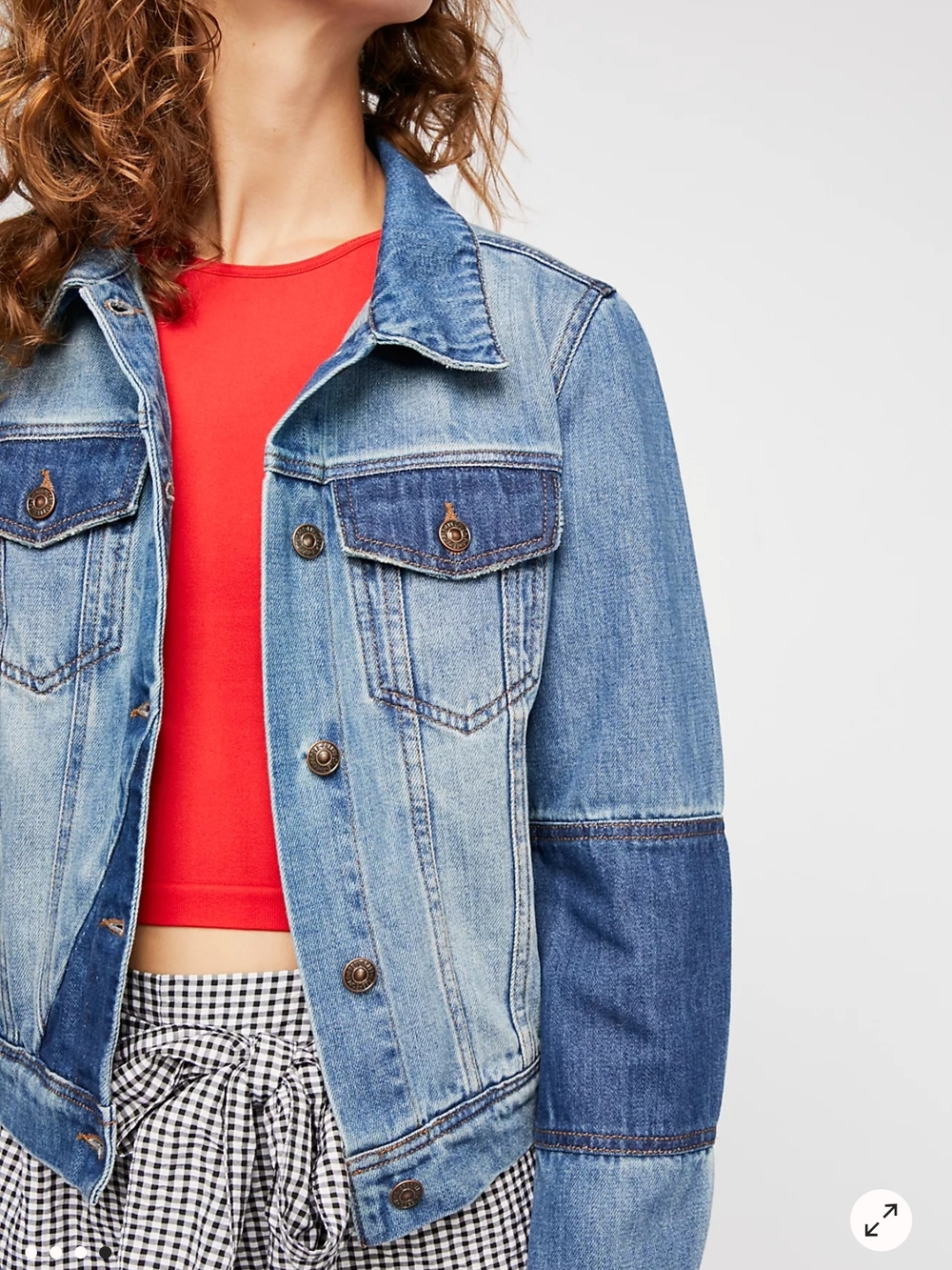 NWOT Free People Rumors Jean Jacket - Picture 2 of 13